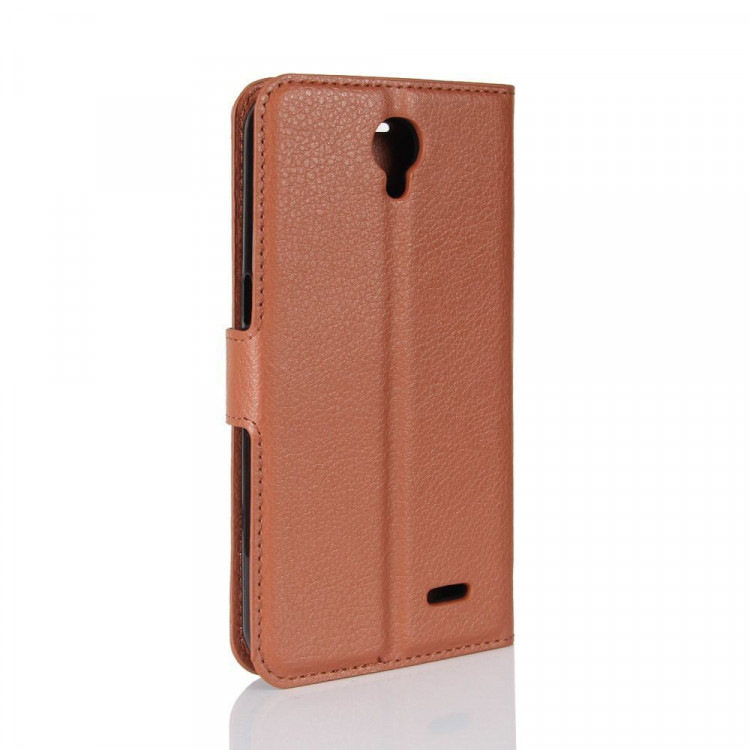 Чехол с визитницей для ZTE Prestige 2 N9136 (коричневый)