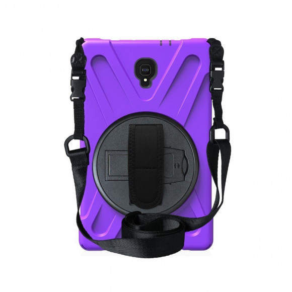 Чехол Combo Kickstand для Samsung Galaxy Tab A 10.5 (2018) SM-T590 / SM-T595 (фиолетовый)