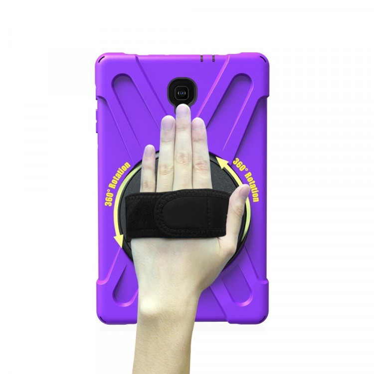 Чехол Combo Kickstand для Samsung Galaxy Tab A 10.5 (2018) SM-T590 / SM-T595 (фиолетовый)