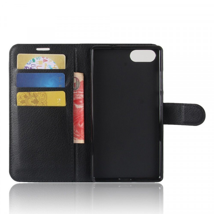 Чехол с визитницей для Doogee Mix (черный)