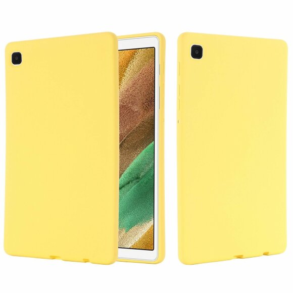 Силиконовый чехол Mobile Shell для Samsung Tab A7 Lite (8.7") SM-T220 / SM-T225 (желтый)