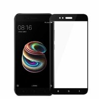 Защитное стекло 3D для Xiaomi Mi 5X / Mi A1 (черный)