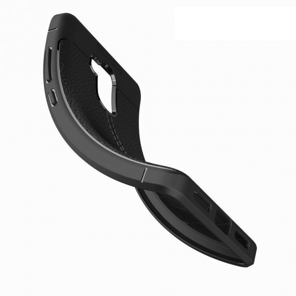 Чехол-накладка Litchi Grain для Xiaomi Redmi 4 Pro / 4 Prime (серый)