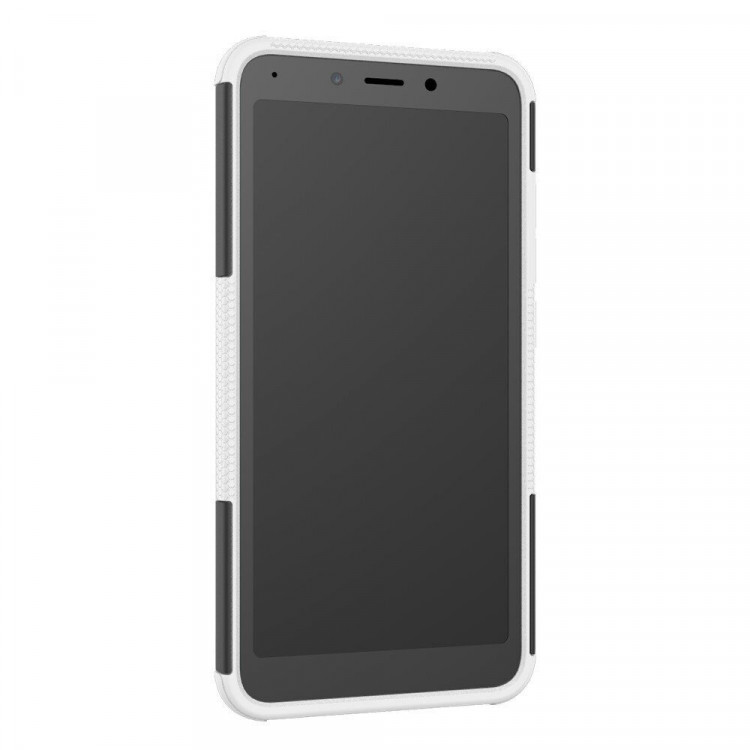 Чехол Hybrid Armor для Xiaomi Redmi 6 (черный + белый)