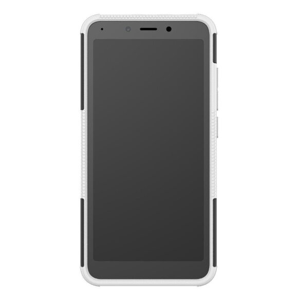 Чехол Hybrid Armor для Xiaomi Redmi 6 (черный + белый)