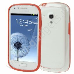 Бампер для Samsung Galaxy S3 mini / i8190 (красный)
