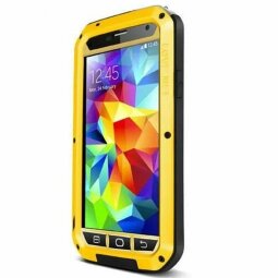 Чехол LOVE MEI POWERFUL для Samsung Galaxy S5 (цвет - желтый)
