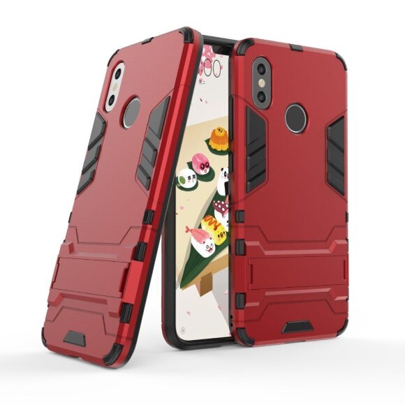 Чехол Duty Armor для Xiaomi Mi 8 (красный) Чехол Duty Armor для Xiaomi Mi 8 (красный)
