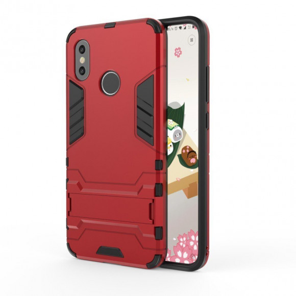 Чехол Duty Armor для Xiaomi Mi 8 (красный) Чехол Duty Armor для Xiaomi Mi 8 (красный)