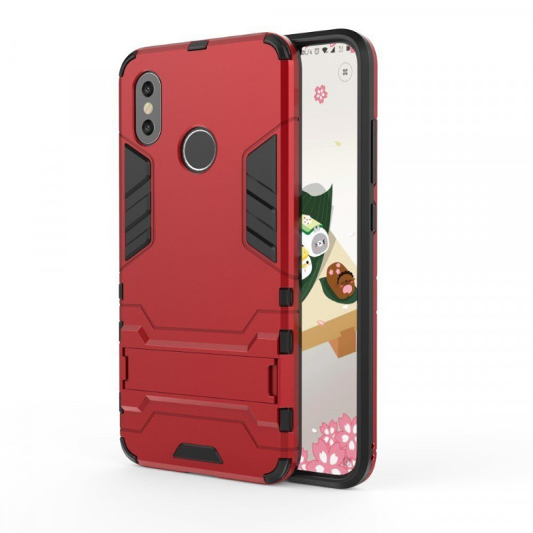 Чехол Duty Armor для Xiaomi Mi 8 (красный)