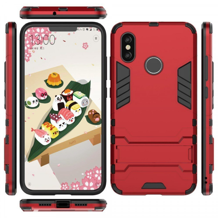 Чехол Duty Armor для Xiaomi Mi 8 (красный)