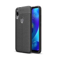 Чехол-накладка Litchi Grain для Xiaomi Mi Play (черный) Чехол-накладка Litchi Grain для Xiaomi Mi Play (черный)