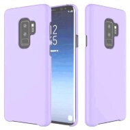 Силиконовый чехол Mobile Shell для Samsung Galaxy S9+ (Plus) (фиолетовый)