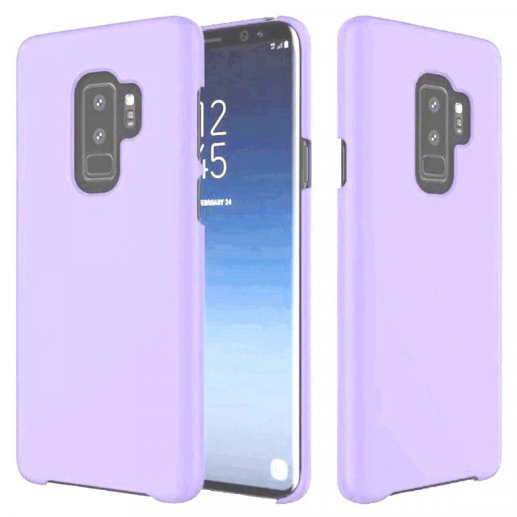 Силиконовый чехол Mobile Shell для Samsung Galaxy S9+ (Plus) (фиолетовый)