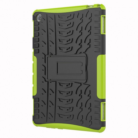 Чехол Hybrid Armor для Huawei MediaPad M5 lite 10 (черный + зеленый) Чехол Hybrid Armor для Huawei MediaPad M5 lite 10 (черный + зеленый)