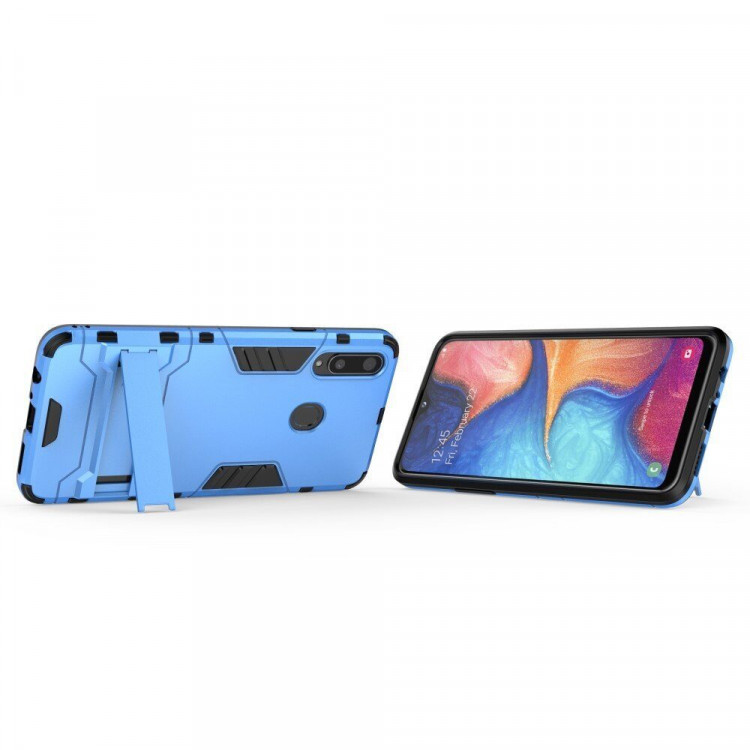 Чехол Duty Armor для Samsung Galaxy A20s (голубой)