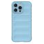 Чехол Magic Shield для iPhone 15 Pro (голубой)