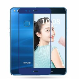 Защитное стекло 3D для Huawei Nova 2 Plus (синий)