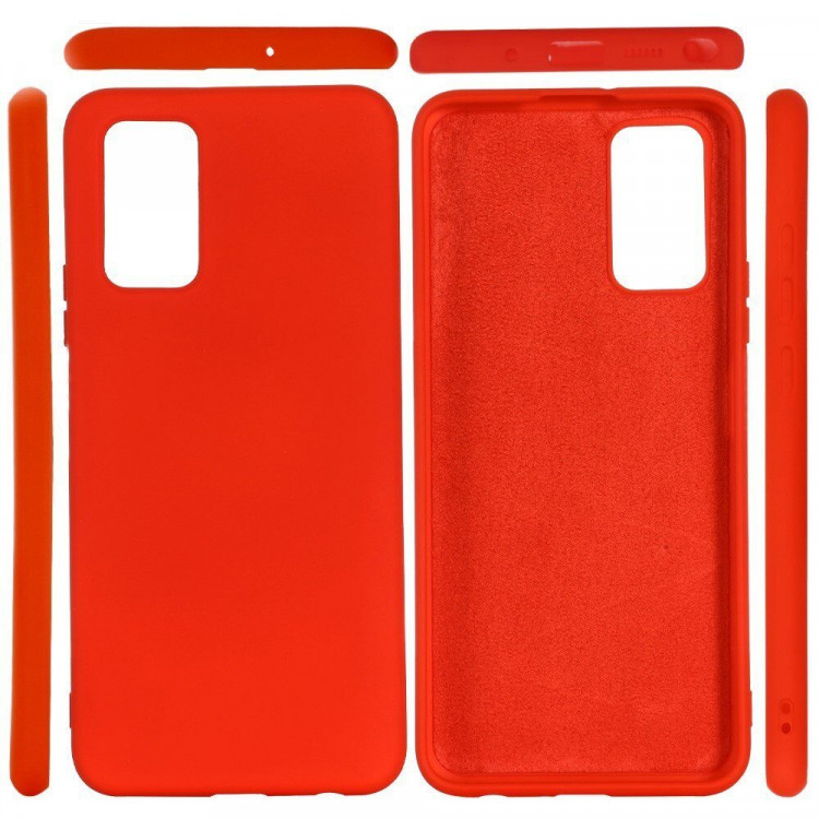 Силиконовый чехол Mobile Shell для Samsung Galaxy Note 20 (красный)