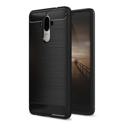 Чехол-накладка Carbon Fibre для Huawei Mate 9 (черный)