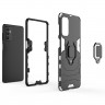 Чехол Armor Ring Holder для Samsung Galaxy M52 5G (черный)