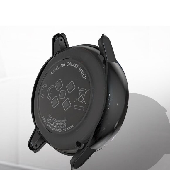 Декоративный бампер для Samsung Galaxy Watch Active (черный) Декоративный бампер для Samsung Galaxy Watch Active (черный)