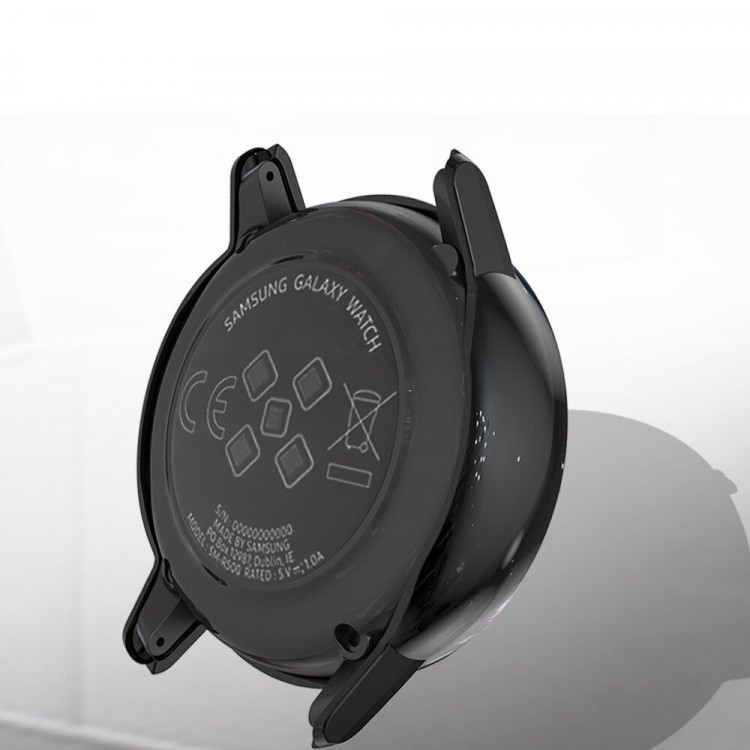 Декоративный бампер для Samsung Galaxy Watch Active (черный)