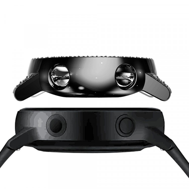 Декоративный бампер для Samsung Galaxy Watch Active (черный)