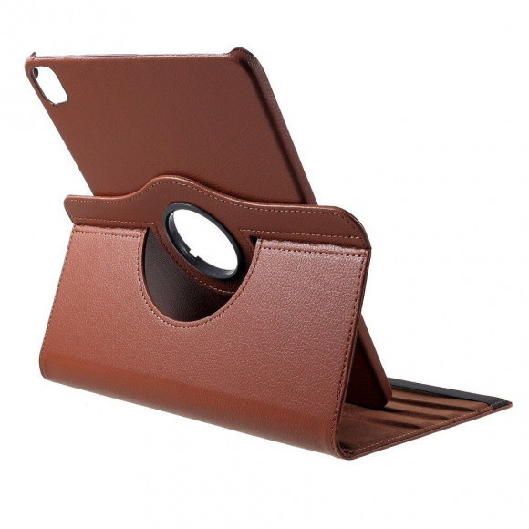 Поворотный чехол для iPad Pro 12.9 дюйма (2022, 2021, 2020, 2018) (коричневый)