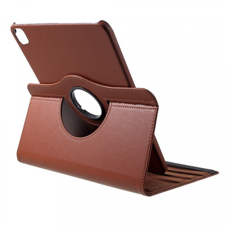 Поворотный чехол для iPad Pro 12.9 дюйма (2022, 2021, 2020, 2018) (коричневый)