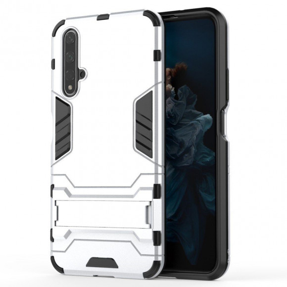 Чехол Duty Armor для Huawei nova 5T / Honor 20 (серебряный)