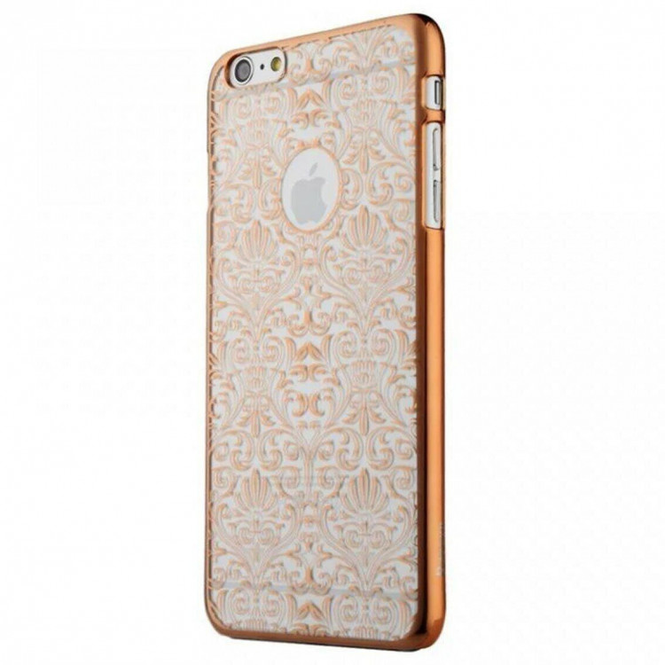 Чехол Baseus Royal European Rose для iPhone 6 Plus (золотой)