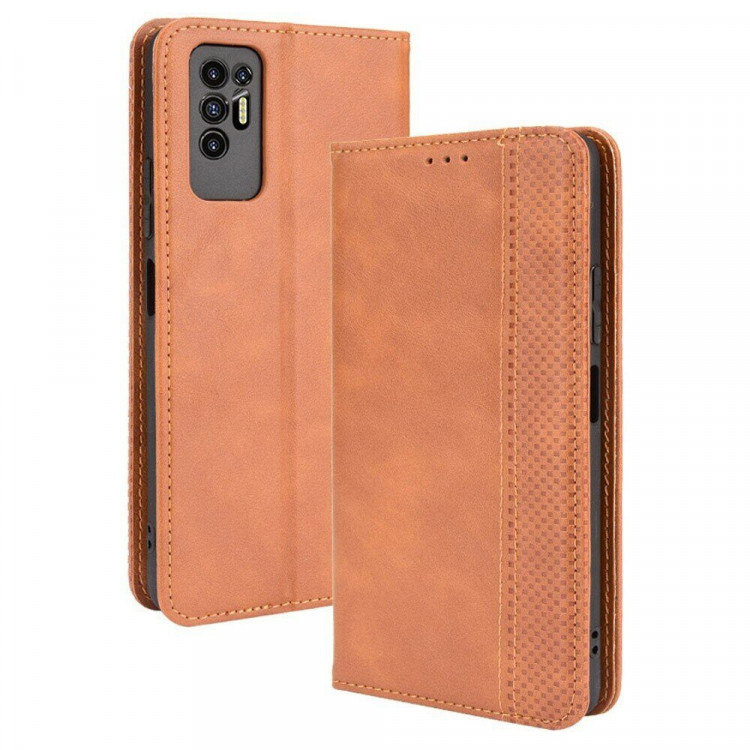 Чехол для Tecno Pova 2 (коричневый)