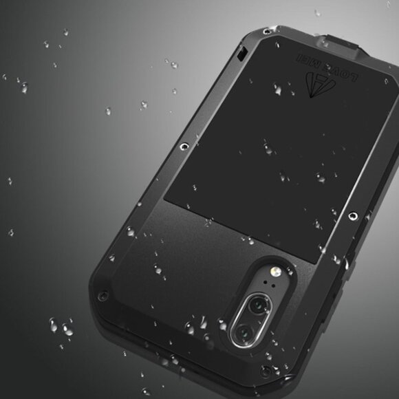 Гибридный чехол LOVE MEI для Huawei P20 (белый) Гибридный чехол LOVE MEI для Huawei P20 (белый)