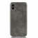 Чехол Litchi Texture для iPhone XS Max (серый)