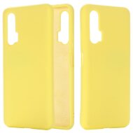 Силиконовый чехол Mobile Shell для Huawei nova 6 (желтый) Силиконовый чехол Mobile Shell для Huawei nova 6 (желтый)
