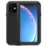 Гибридный чехол LOVE MEI для iPhone 11 (черный)