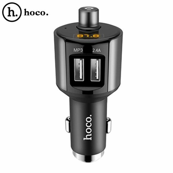 Автомобильный FM - трансмиттер Hoco E19 Smart Bluetooth