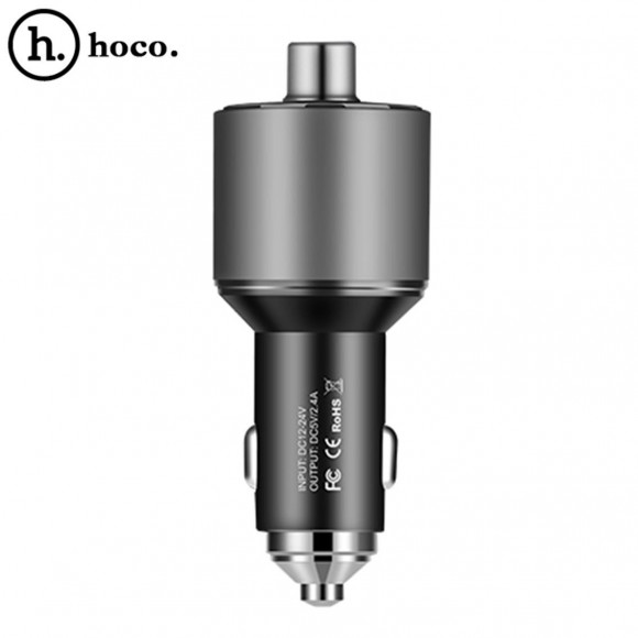Автомобильный FM - трансмиттер Hoco E19 Smart Bluetooth