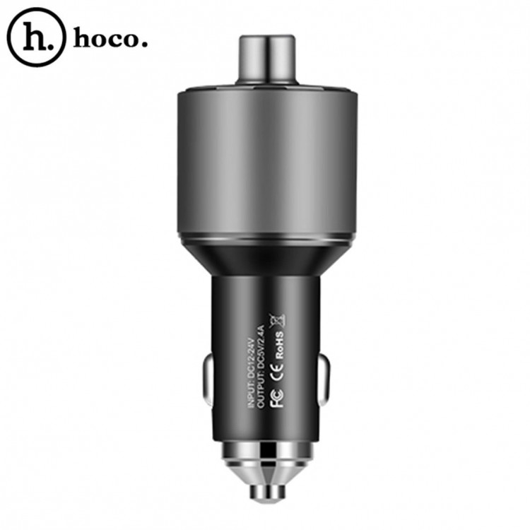 Автомобильный FM - трансмиттер Hoco E19 Smart Bluetooth