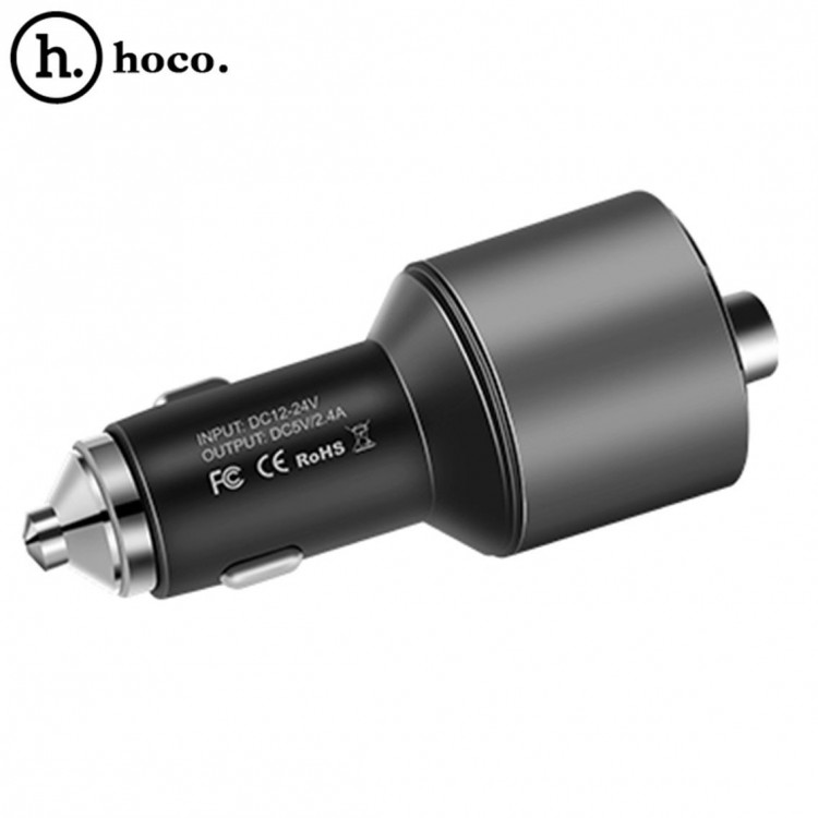 Автомобильный FM - трансмиттер Hoco E19 Smart Bluetooth