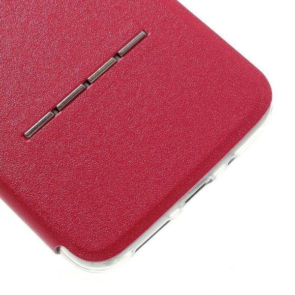 Чехол с окном для LG G5 / LG G5 se (красный) Чехол с окном для LG G5 / LG G5 se (красный)