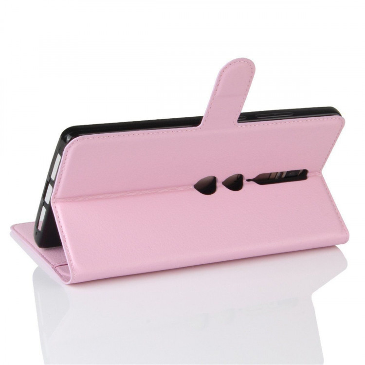 Чехол с визитницей для Lenovo Phab 2 Pro (розовый)
