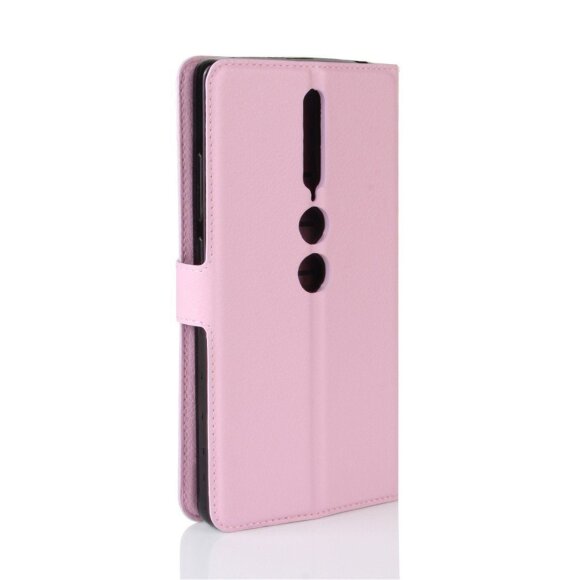 Чехол с визитницей для Lenovo Phab 2 Pro (розовый)