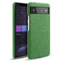 Тканевый чехол для Google Pixel 6 Pro (зеленый)