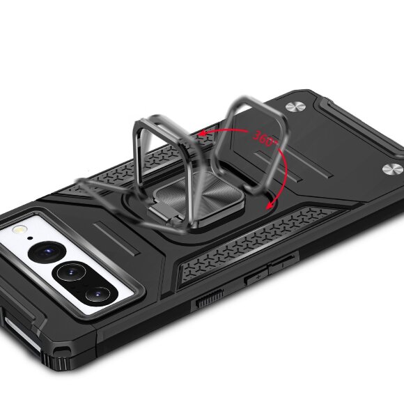 Чехол-накладка Shock-Absorption для Google Pixel 7 Pro (черный)