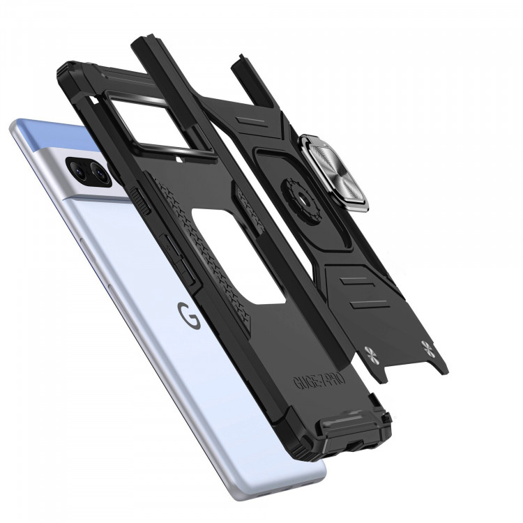 Чехол-накладка Shock-Absorption для Google Pixel 7 Pro (черный)