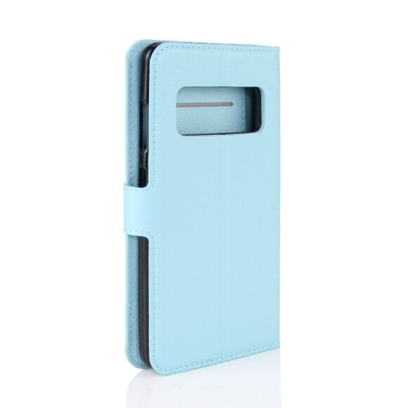 Чехол с визитницей для ASUS Zenfone AR ZS571KL (голубой) Чехол с визитницей для ASUS Zenfone AR ZS571KL (голубой)