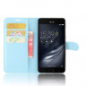 Чехол с визитницей для ASUS Zenfone AR ZS571KL (голубой)