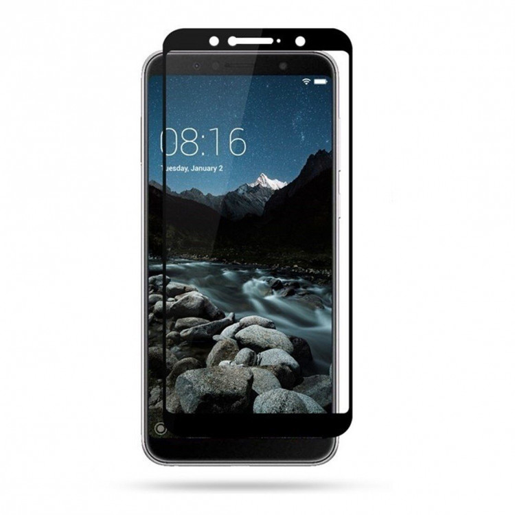 Защитное стекло 3D для Asus Zenfone Max Pro (M1) ZB601KL / ZB602KL (черный)